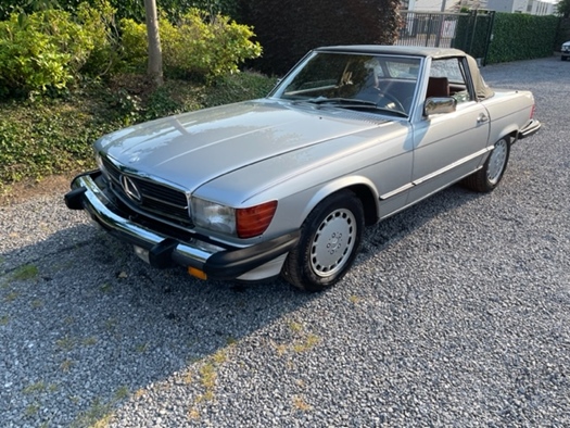 1988 Mercedes 560 SL R107 , Carfax +MB Data oldtimer te koop