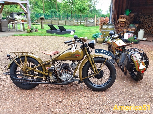 1934 Harley-Davidson Model B oldtimer te koop