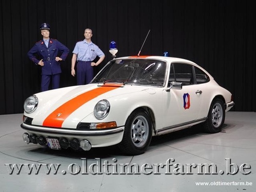 1973 Porsche 911 2.4E Coupé Belgische Rijkswacht oldtimer te koop
