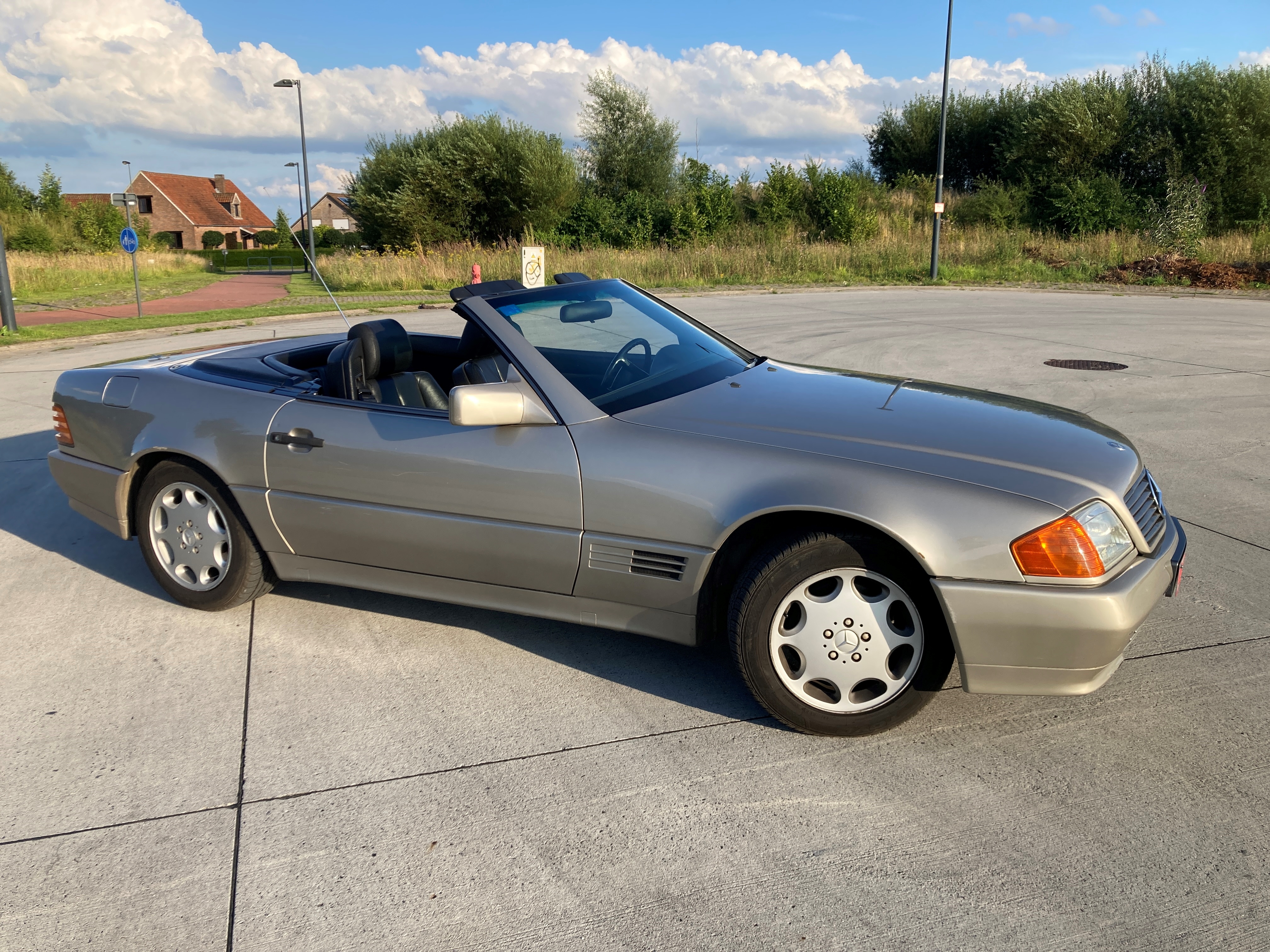 1990 Mercedes 500 sl oldtimer te koop