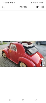 1954 Fiat 500 c  oldtimer te koop