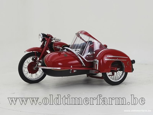 1953 Moto Guzzi Falcone + Sidecar oldtimer te koop