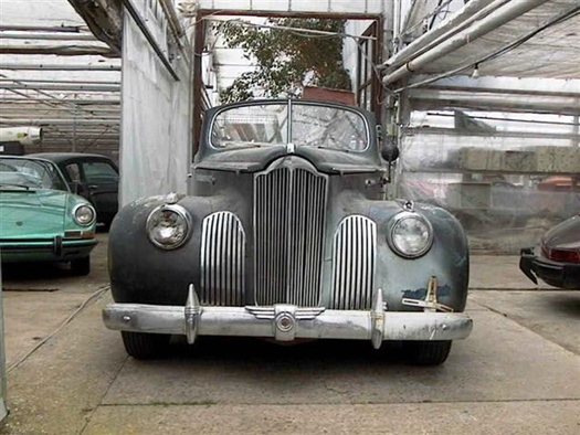 1941 Packard 120 convertible blue oldtimer te koop