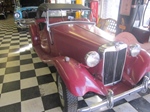 1953 MG TD rood no. 26672 oldtimer te koop