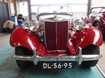 1952 MG TD red oldtimer te koop