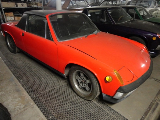 1970 Porsche 914 70 red oldtimer te koop