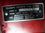 1958 Triumph TR3A  - TS40628L oldtimer te koop