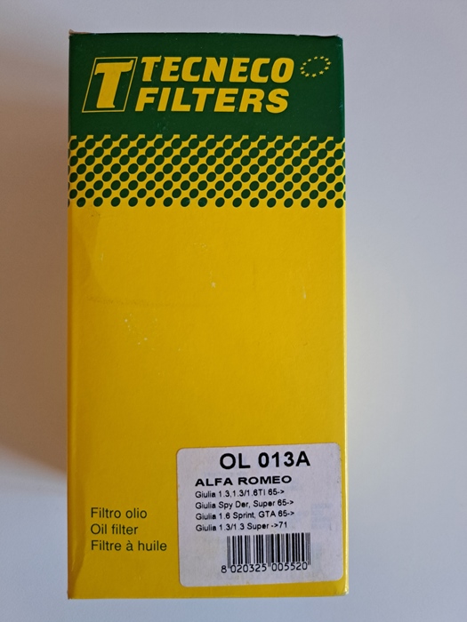 Oliefilter Alfa Romeo te koop