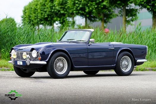 1963 Triumph TR4 met Overdrive oldtimer te koop