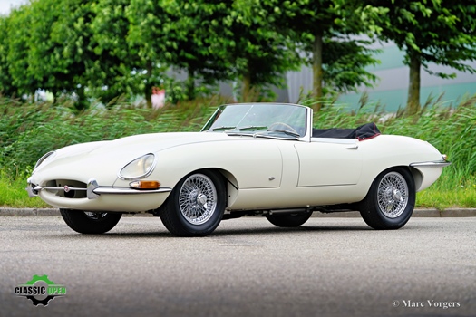 1961 Jaguar E-type 3.8 Roadster OBL oldtimer te koop