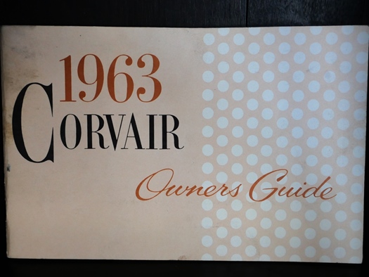 Owners Guide Chevrolet Corvair te koop