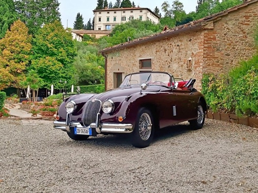 1959 Jaguar XK 150 DHC 3.8 automatic oldtimer te koop