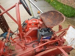 1962 International Farmall Super Cub with sickle-bar mower oldtimer te koop