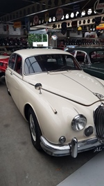 1961 Jaguar MK2 - white oldtimer te koop