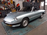 1985 Alfa Romeo 2000 Spider blue oldtimer te koop