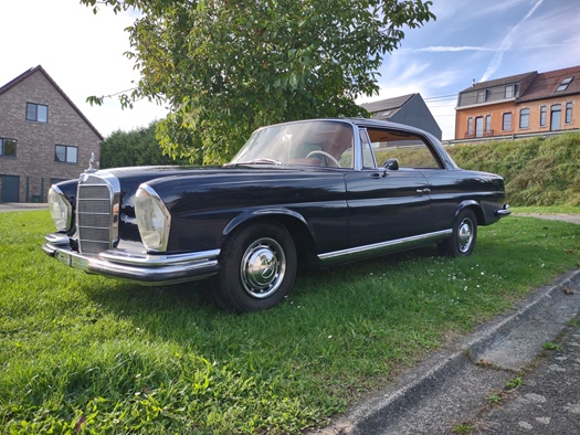 1961 Mercedes S klasse coupe oldtimer te koop