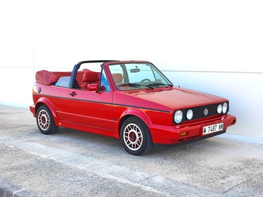 1990 Volkswagen Golf Mk1 Cabriolet 1.8 oldtimer te koop