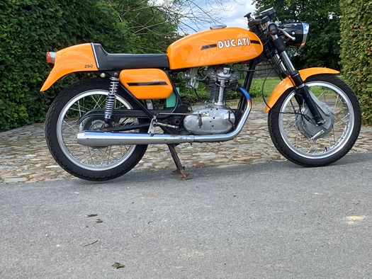 1973 Ducati 250 desmo oldtimer te koop