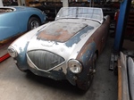 1955 Austin-Healey 100/4 blue to restore oldtimer te koop