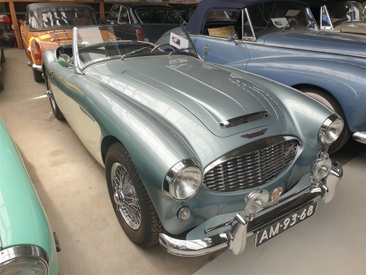 1961 Austin-Healey MK1 3000 Blue oldtimer te koop