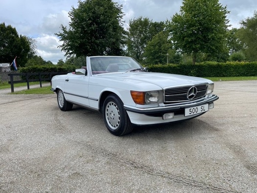 1986 Mercedes 500 SL oldtimer te koop