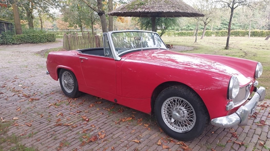 1966 MG midget oldtimer te koop