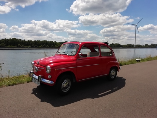 1966 Seat 600 D cabriolet oldtimer te koop