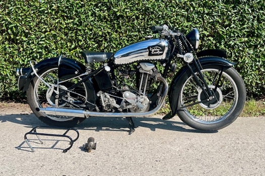 1938 Koehler-Escoffier KLS5L vooroorlogse oldtimer motorfiets te koop