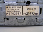 Blaupunkt Turin M11 oldtimer te koop