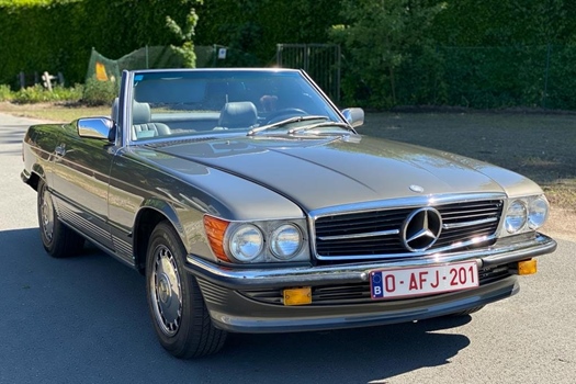 1986 Mercedes 560SL oldtimer te koop