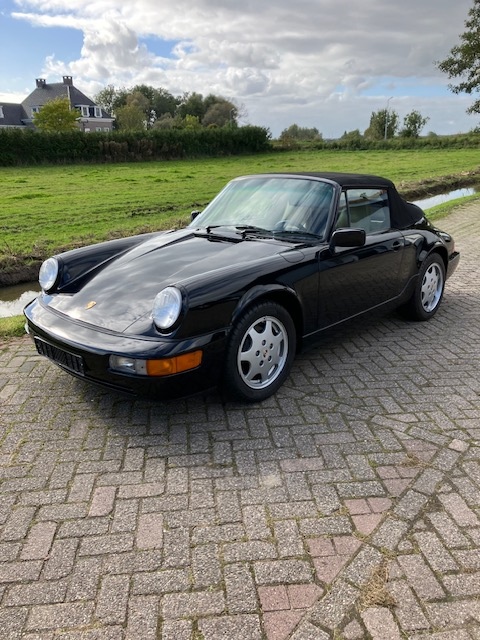 1990 Porsche 911 cabrio oldtimer te koop