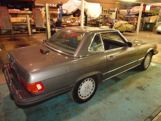 1987 Mercedes 560SL roadster nr 7991 oldtimer te koop