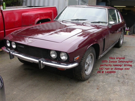 1973 Jensen Interceptor oldtimer te koop