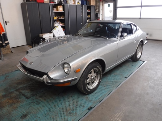 1971 Datsun 240Z 71. silver 33474 oldtimer te koop