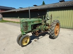 1946 John Deere H Electric start and mounted plow oldtimer te koop