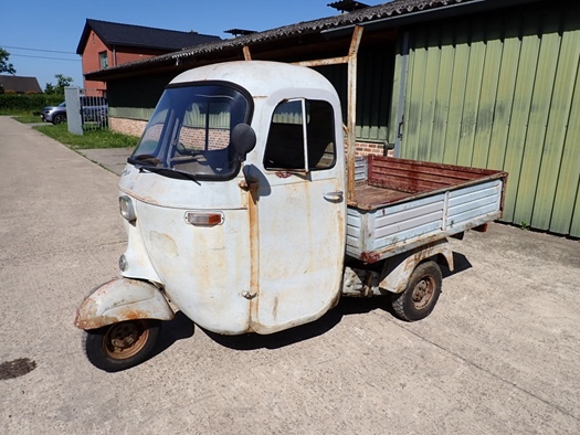 1966 Piaggio APE Model E or AE1T Faro Alto oldtimer te koop