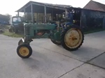 1951 John Deere BWH Electric start, wide front oldtimer te koop