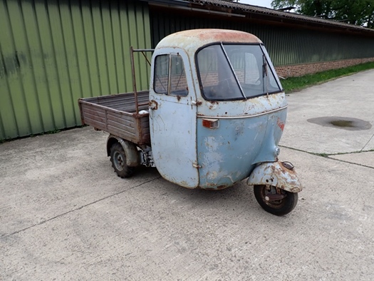 1962 Piaggio APE Model C or AC4T Faro Basso oldtimer te koop