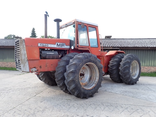 1981 Massey Ferguson MF 4840 Cummins V-8 14.8 Litre oldtimer te koop