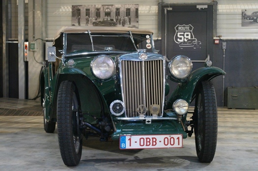 1947 MG TC oldtimer te koop