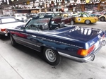 1973 Mercedes 450SL W107 73 blue oldtimer te koop