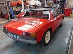 1971 Porsche 914 red  4171 oldtimer te koop