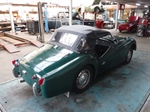 1960 Triumph TR3 small mouth green oldtimer te koop