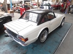 1971 Triumph TR6 white nr 3813 oldtimer te koop