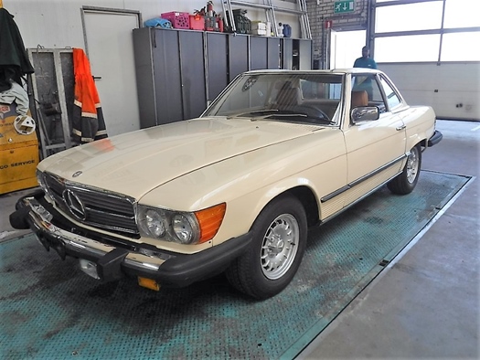 1982 Mercedes 380SL  nr.15622 oldtimer te koop