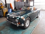 1968 Triumph TR250 green oldtimer te koop