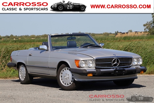 1988 Mercedes SL 560 oldtimer te koop