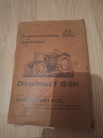 1958 Fendt Dieselross f17 oldtimer te koop