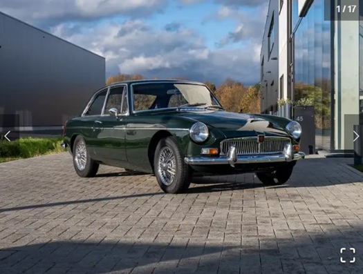 1972 MG GT oldtimer te koop