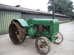 1935 John Deere D Unstyled on steel with wheel extensions oldtimer te koop